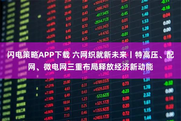 闪电策略APP下载 六网织就新未来丨特高压、配网、微电网三重布局释放经济新动能